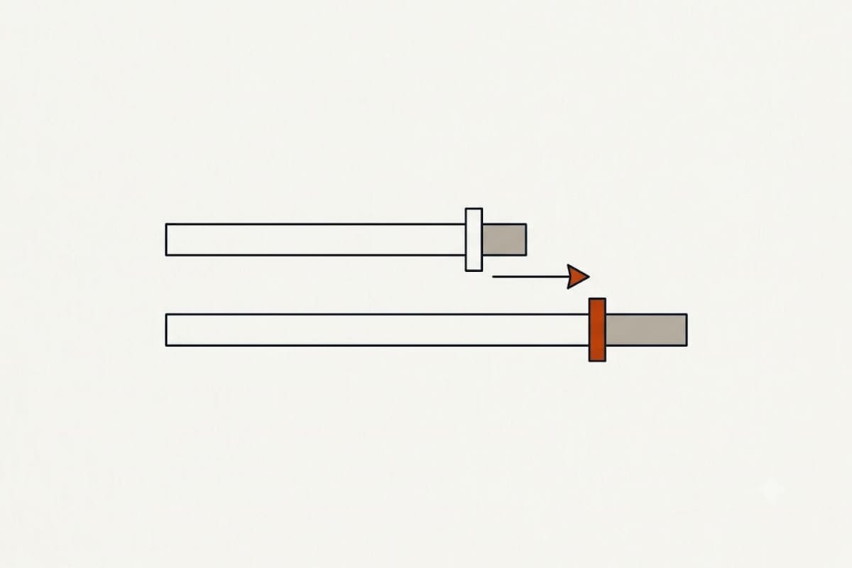 Two targets on the same scale