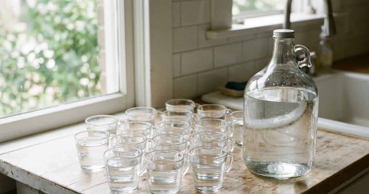 One container splitting into sixteen