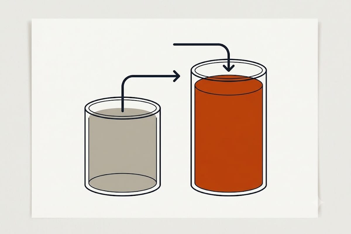US gallon against imperial gallon
